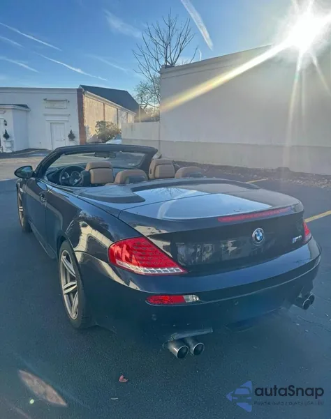 2010 BMW M6 z USA, uszkodzony, nr VIN WBSEK9C58ACY80384